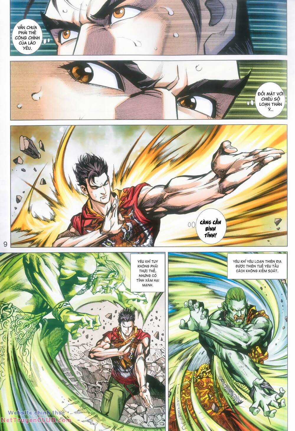 Long Hổ 5 Thế 3 Thế Cừu Chapter 98 trang 8