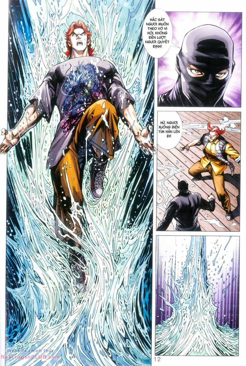 Long Hổ 5 Thế 3 Thế Cừu Chapter 99 trang 11