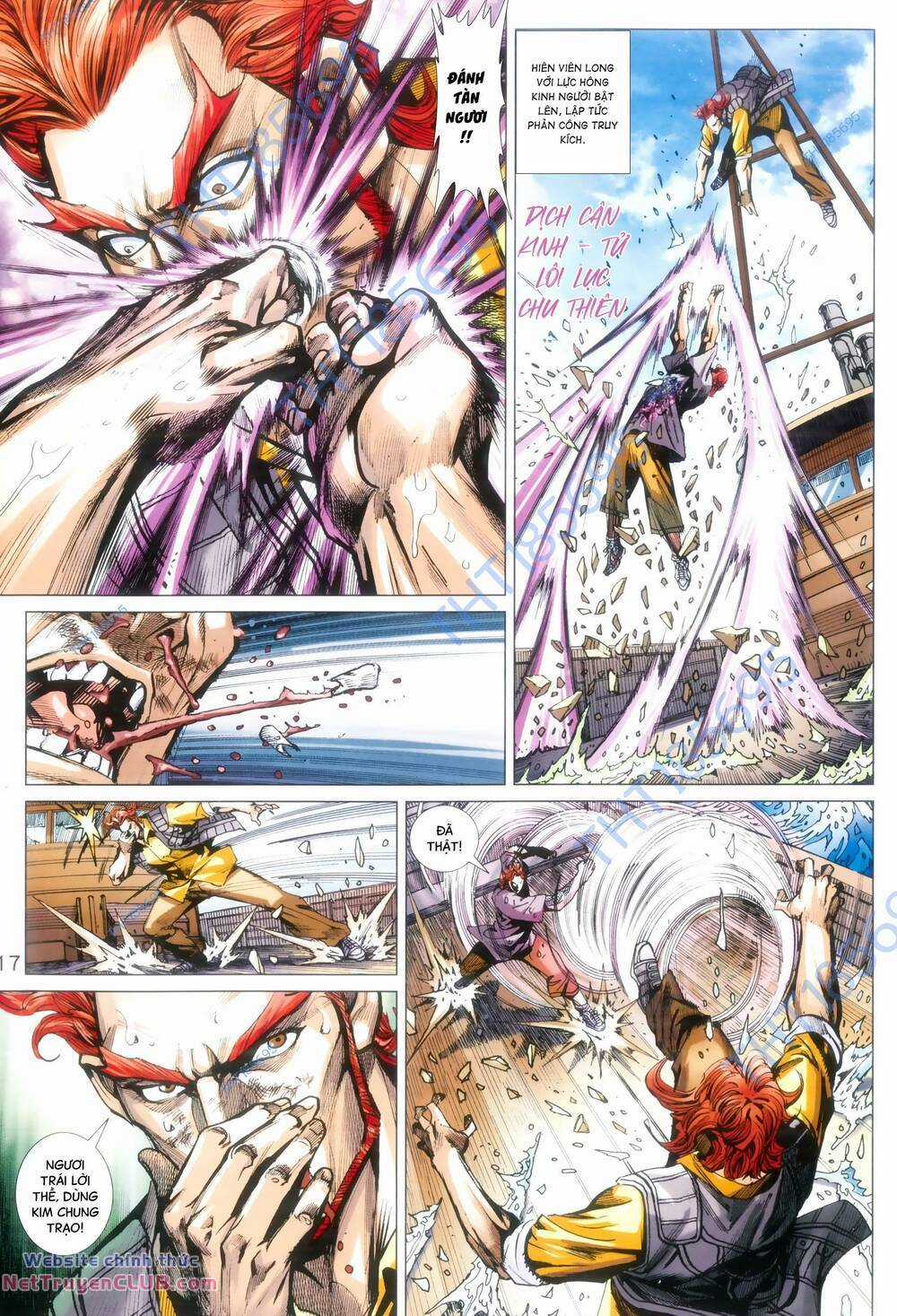 Long Hổ 5 Thế 3 Thế Cừu Chapter 99 trang 16