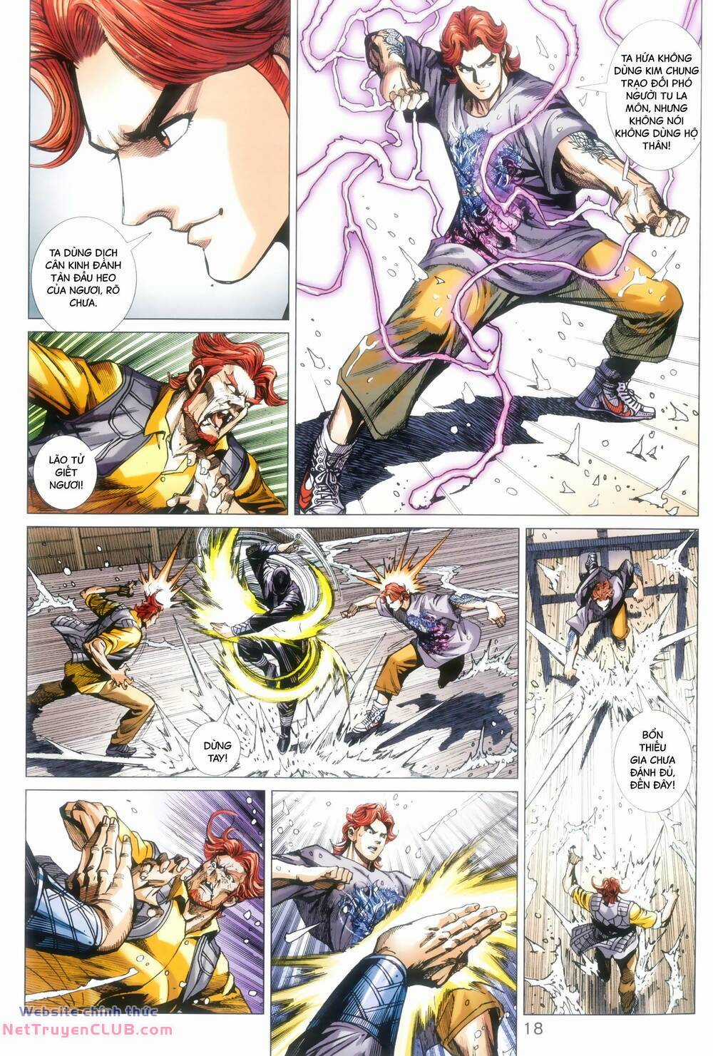 Long Hổ 5 Thế 3 Thế Cừu Chapter 99 trang 17