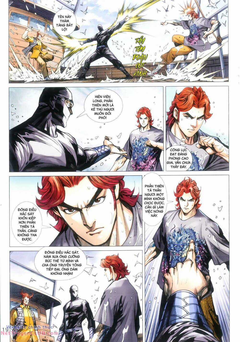 Long Hổ 5 Thế 3 Thế Cừu Chapter 99 trang 18