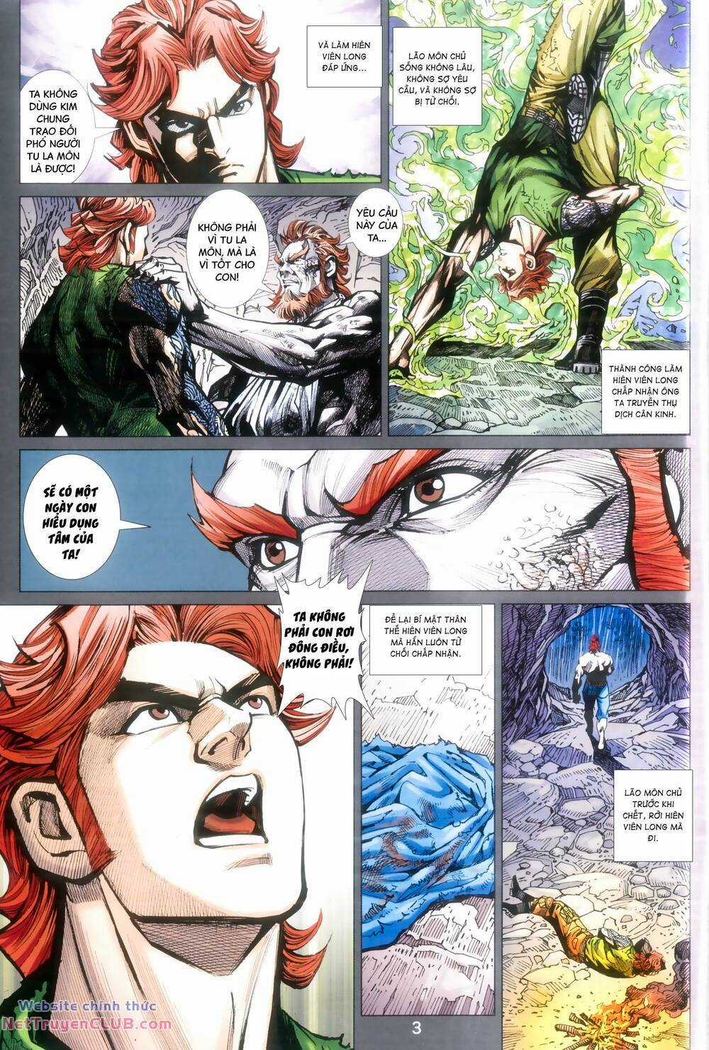 Long Hổ 5 Thế 3 Thế Cừu Chapter 99 trang 2