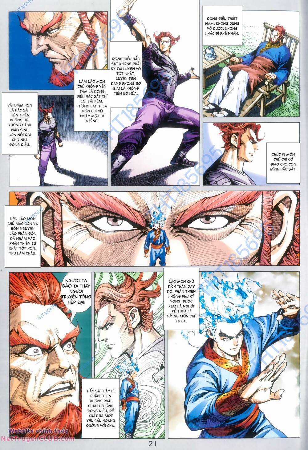 Long Hổ 5 Thế 3 Thế Cừu Chapter 99 trang 20