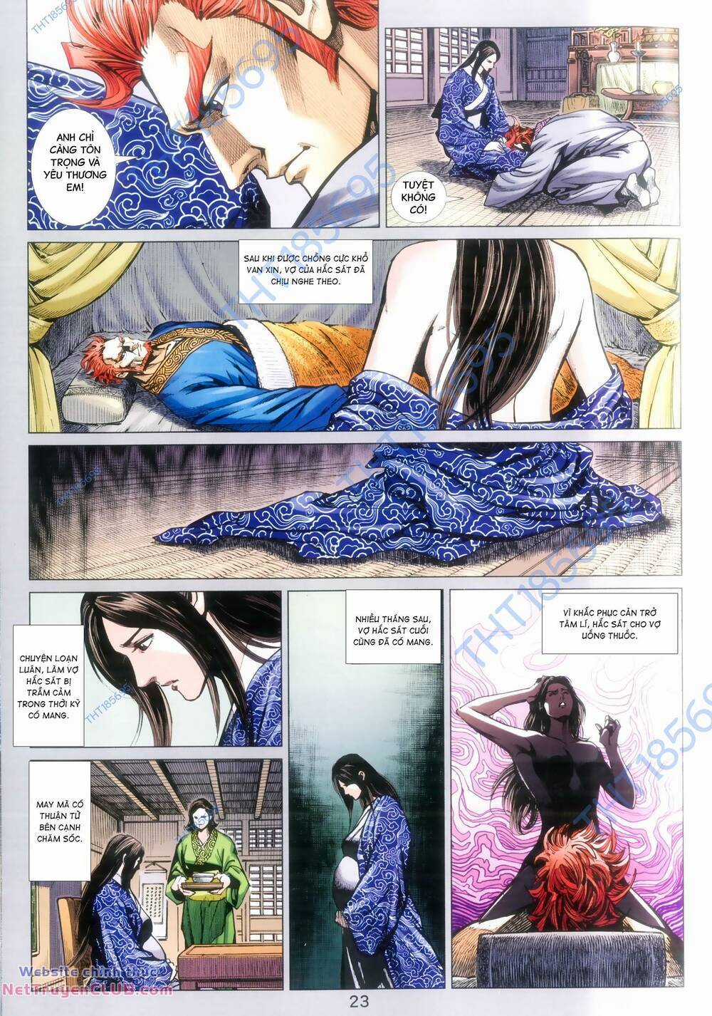 Long Hổ 5 Thế 3 Thế Cừu Chapter 99 trang 22