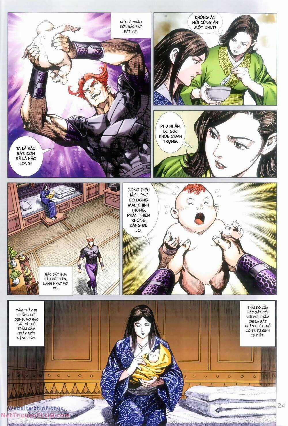 Long Hổ 5 Thế 3 Thế Cừu Chapter 99 trang 23