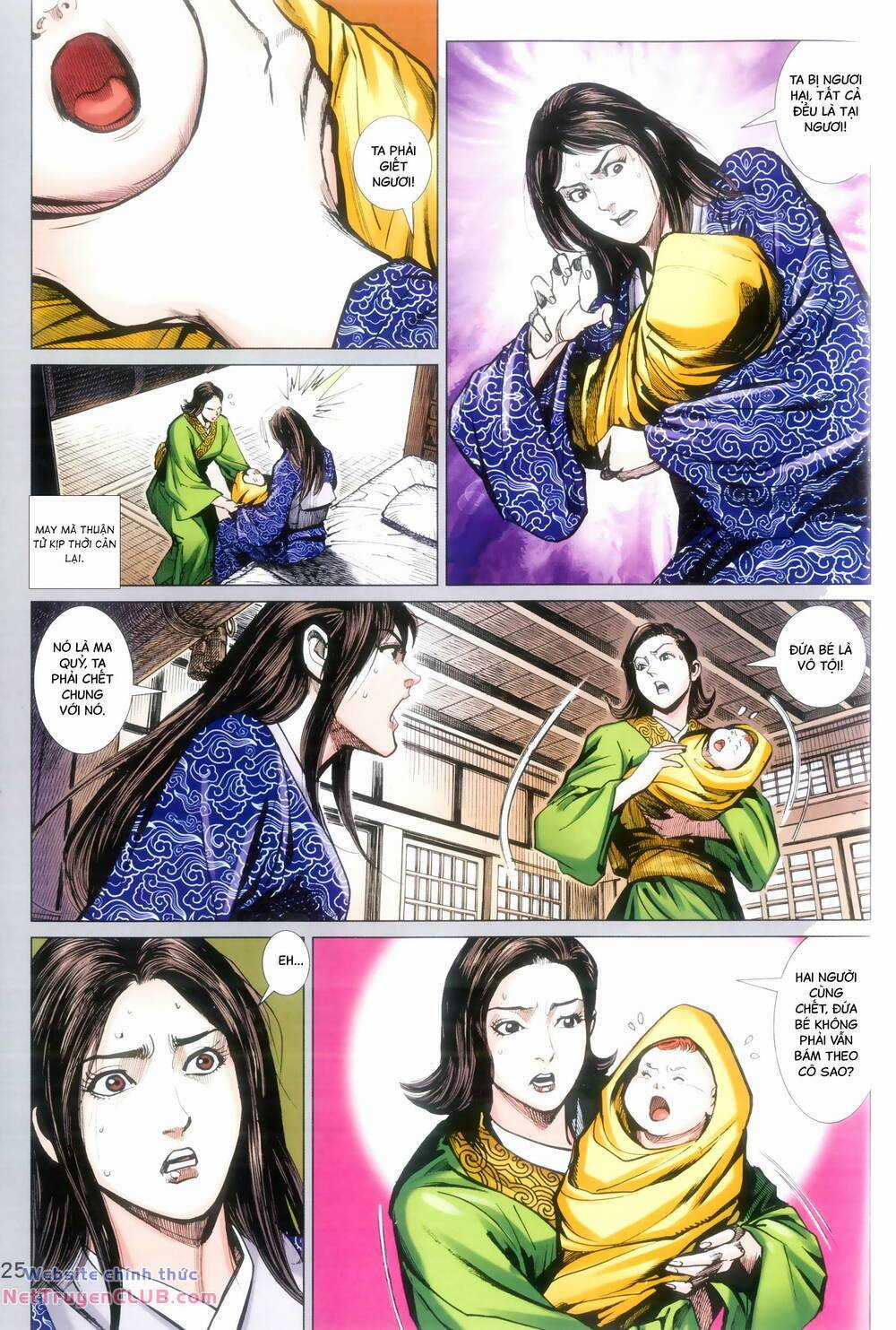 Long Hổ 5 Thế 3 Thế Cừu Chapter 99 trang 24