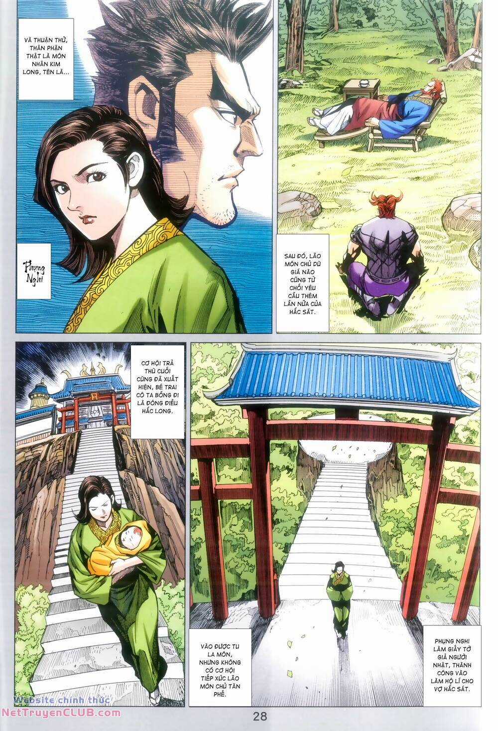 Long Hổ 5 Thế 3 Thế Cừu Chapter 99 trang 27