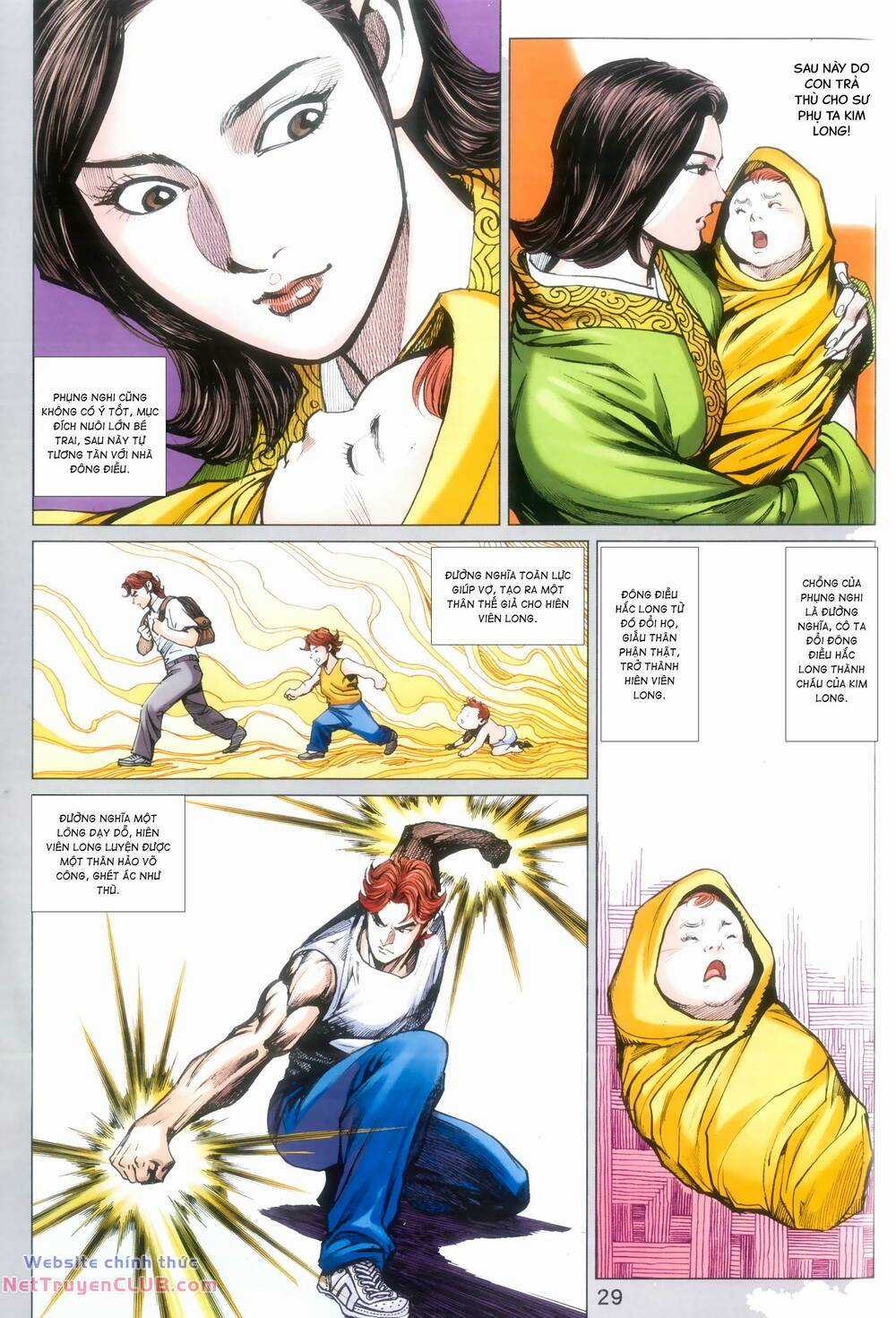 Long Hổ 5 Thế 3 Thế Cừu Chapter 99 trang 28