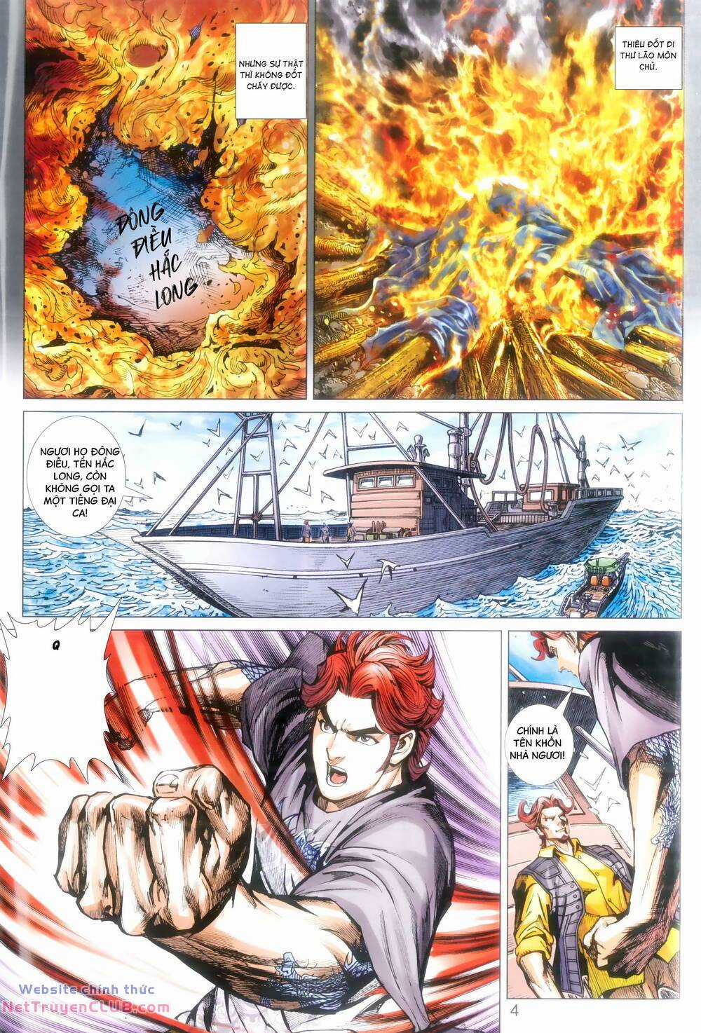 Long Hổ 5 Thế 3 Thế Cừu Chapter 99 trang 3