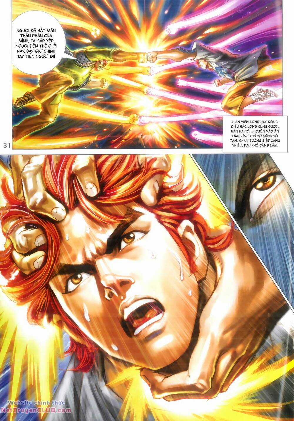 Long Hổ 5 Thế 3 Thế Cừu Chapter 99 trang 30