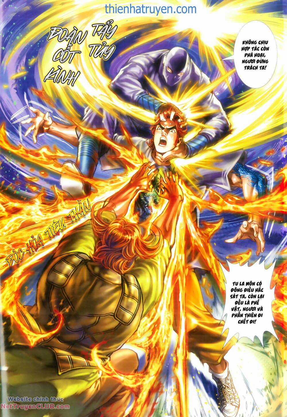 Long Hổ 5 Thế 3 Thế Cừu Chapter 99 trang 31