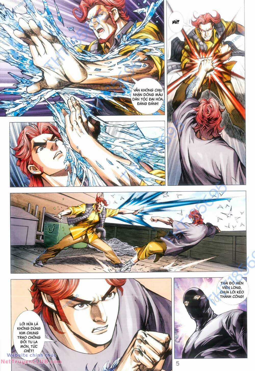 Long Hổ 5 Thế 3 Thế Cừu Chapter 99 trang 4