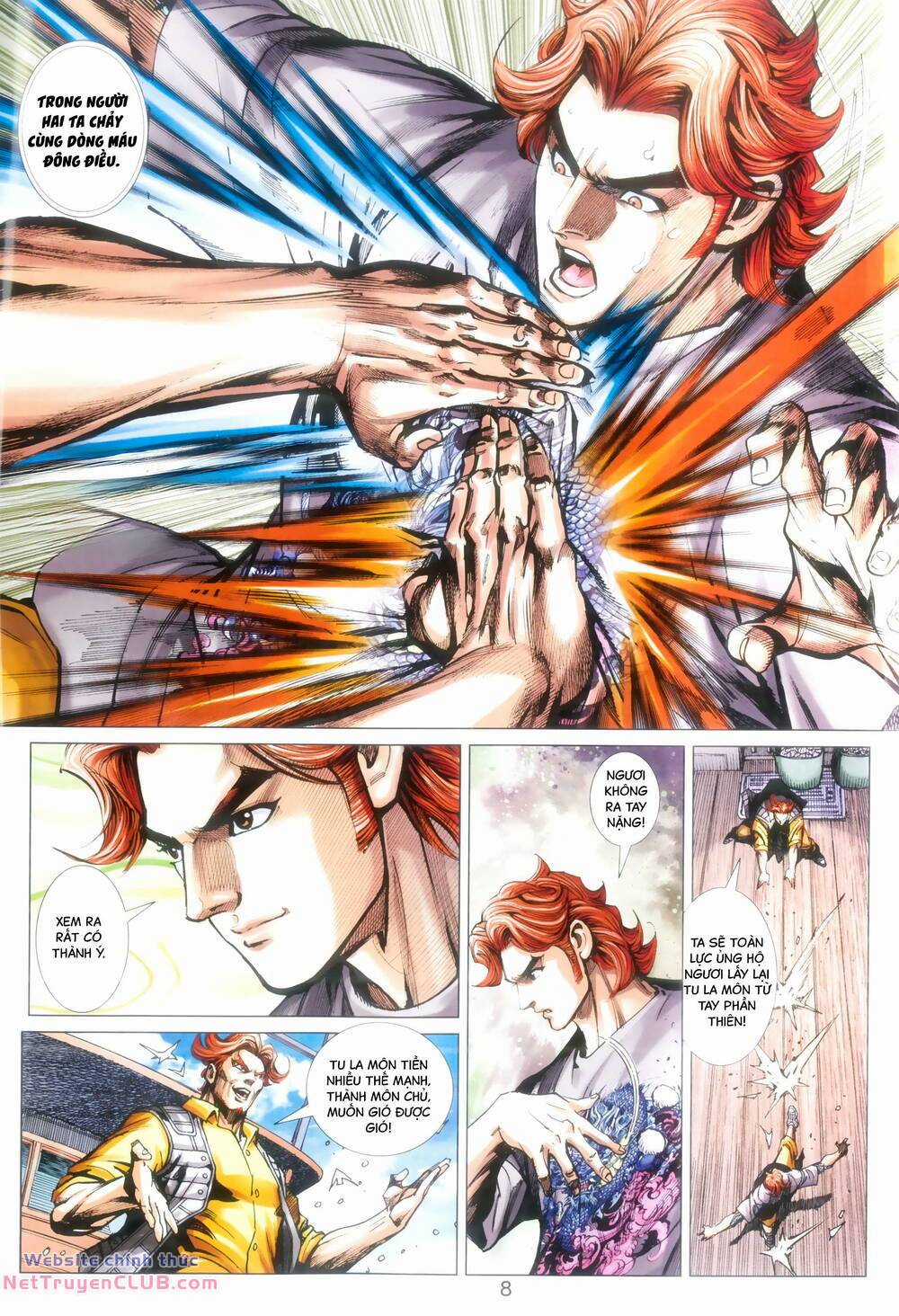 Long Hổ 5 Thế 3 Thế Cừu Chapter 99 trang 7