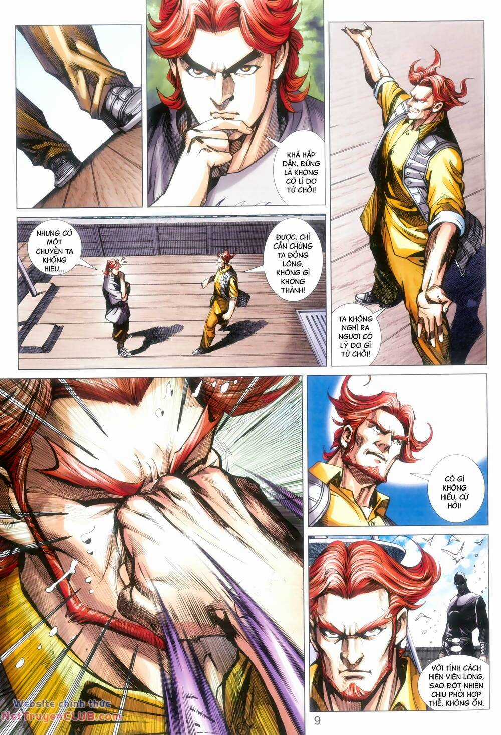 Long Hổ 5 Thế 3 Thế Cừu Chapter 99 trang 8