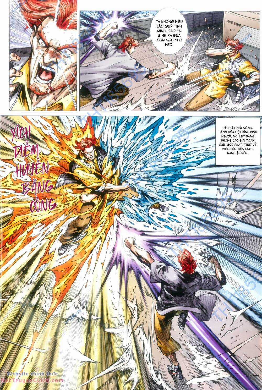 Long Hổ 5 Thế 3 Thế Cừu Chapter 99 trang 9