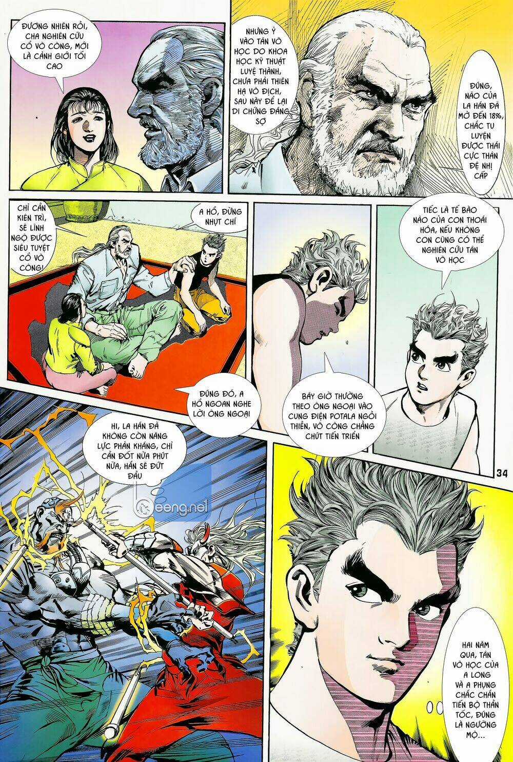 Long Hổ 5 Thế Chapter 1 trang 13