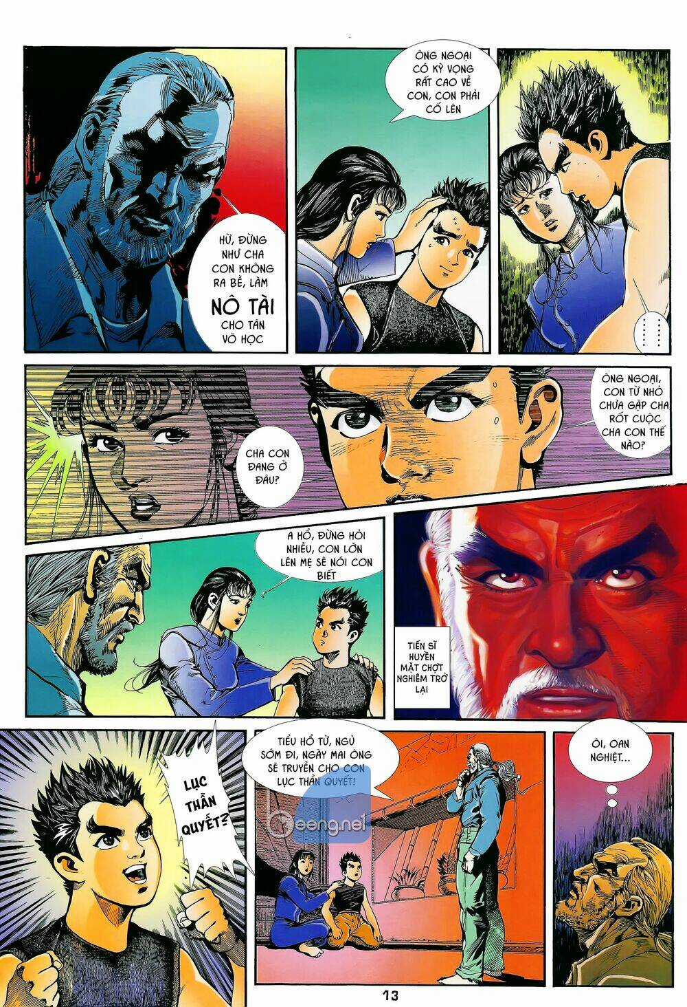 Long Hổ 5 Thế Chapter 2 trang 11