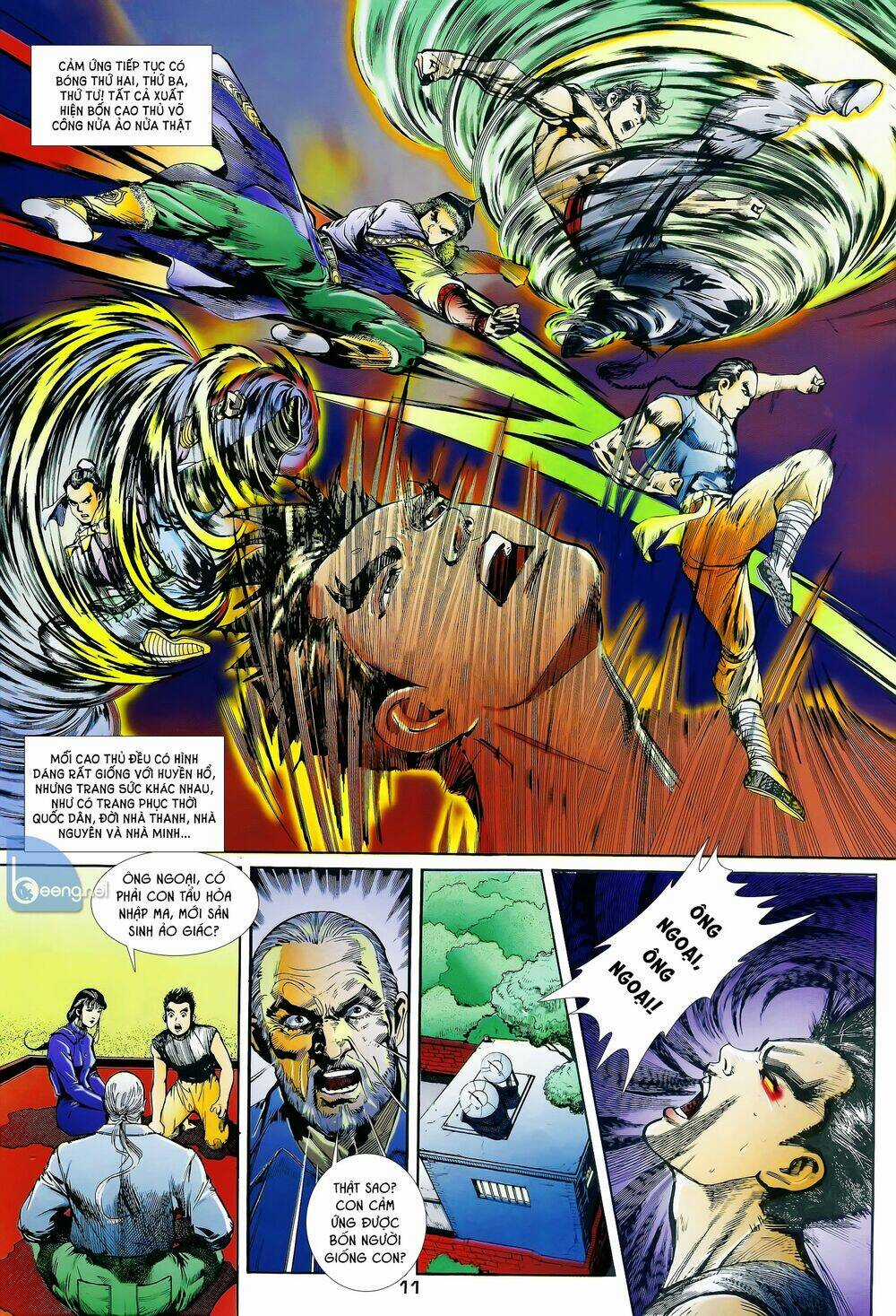 Long Hổ 5 Thế Chapter 2 trang 9