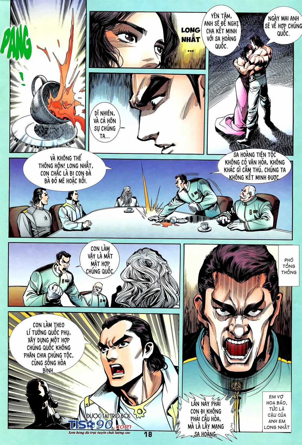Long Hổ 5 Thế Chapter 301 trang 1