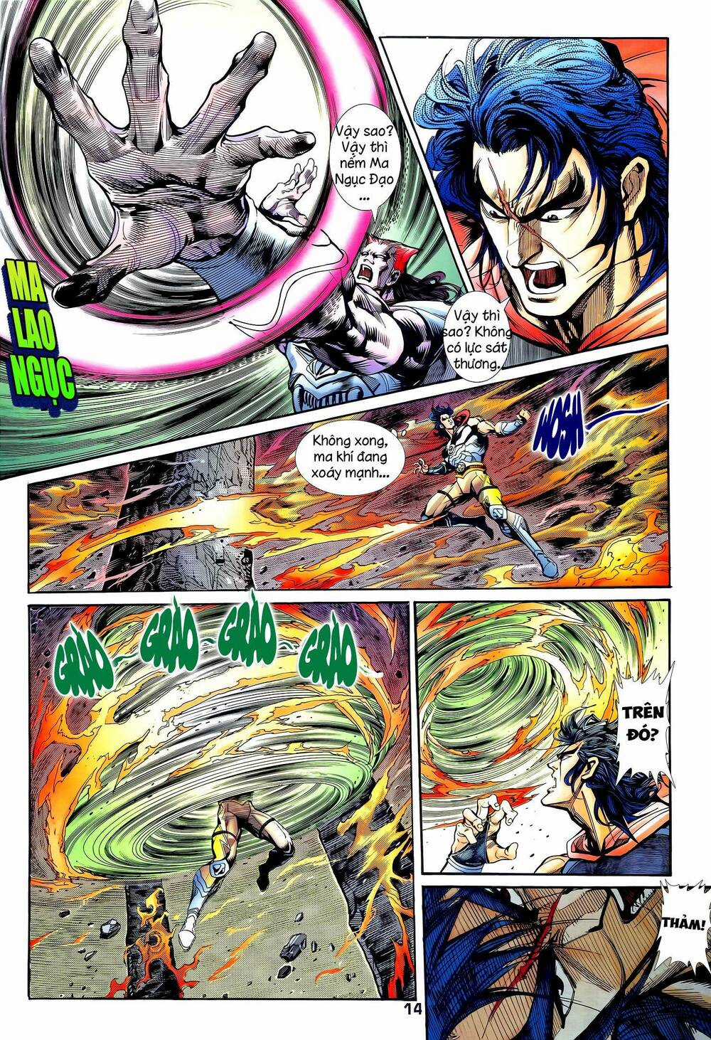 Long Hổ 5 Thế Chapter 340 trang 12