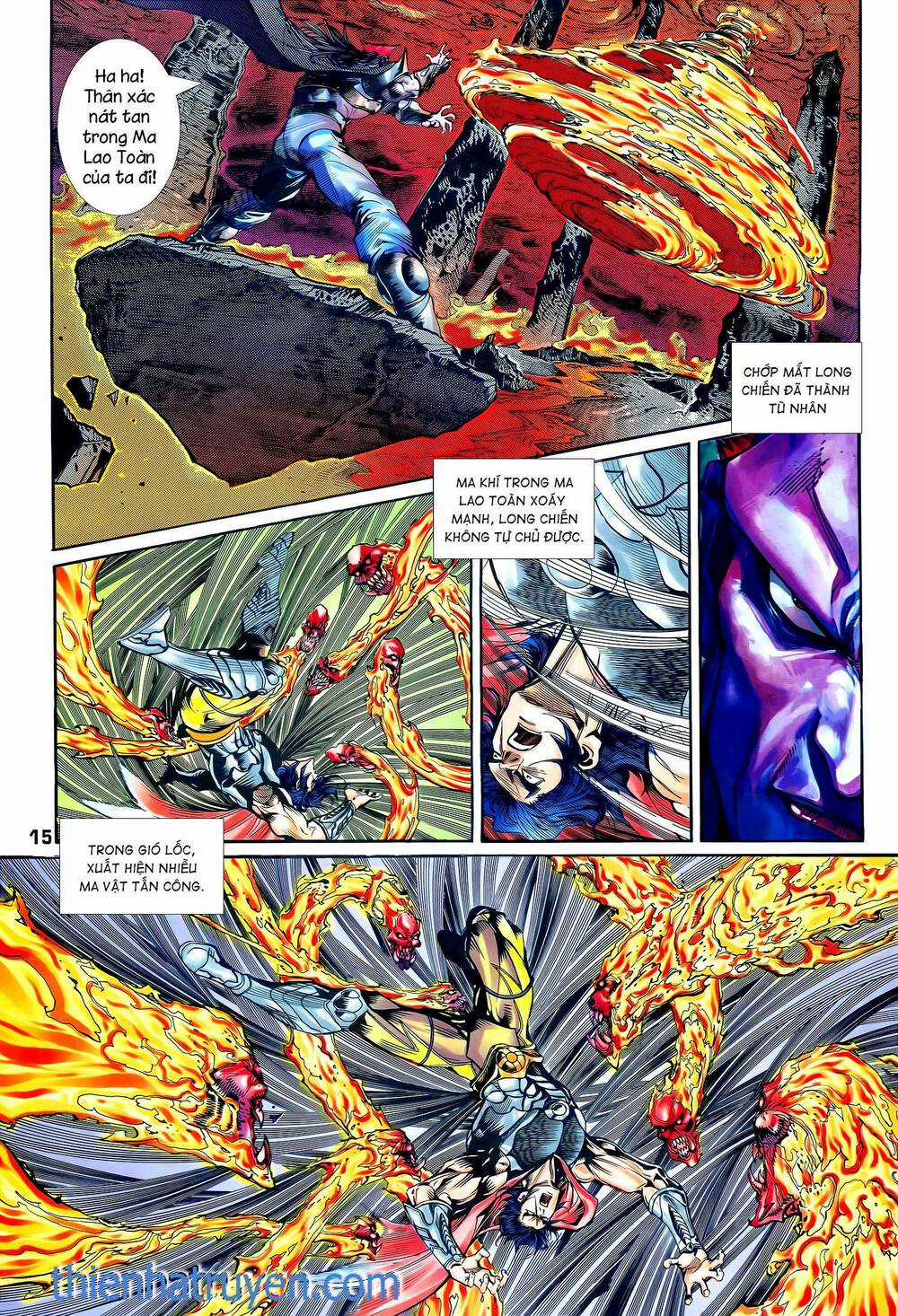 Long Hổ 5 Thế Chapter 340 trang 13