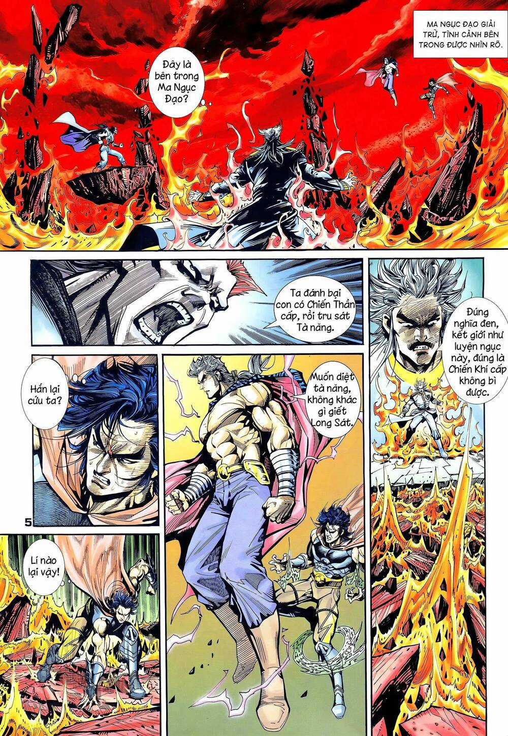 Long Hổ 5 Thế Chapter 342 trang 3