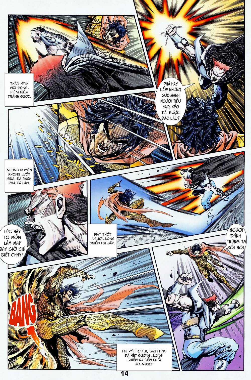 Long Hổ 5 Thế Chapter 350 trang 12