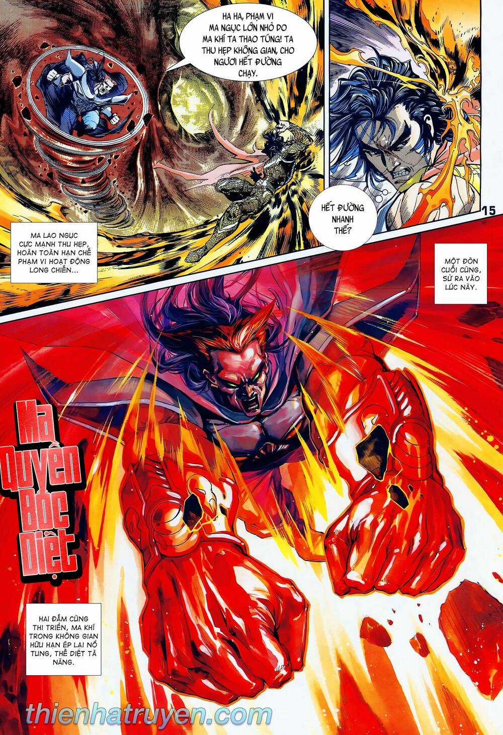 Long Hổ 5 Thế Chapter 350 trang 13