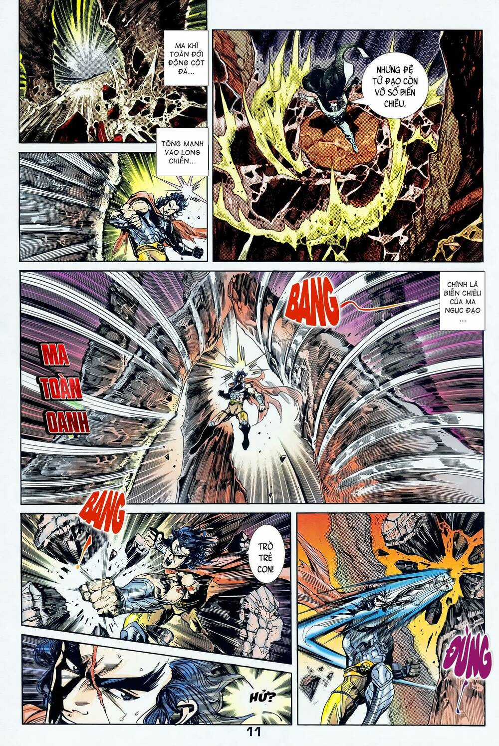 Long Hổ 5 Thế Chapter 350 trang 9