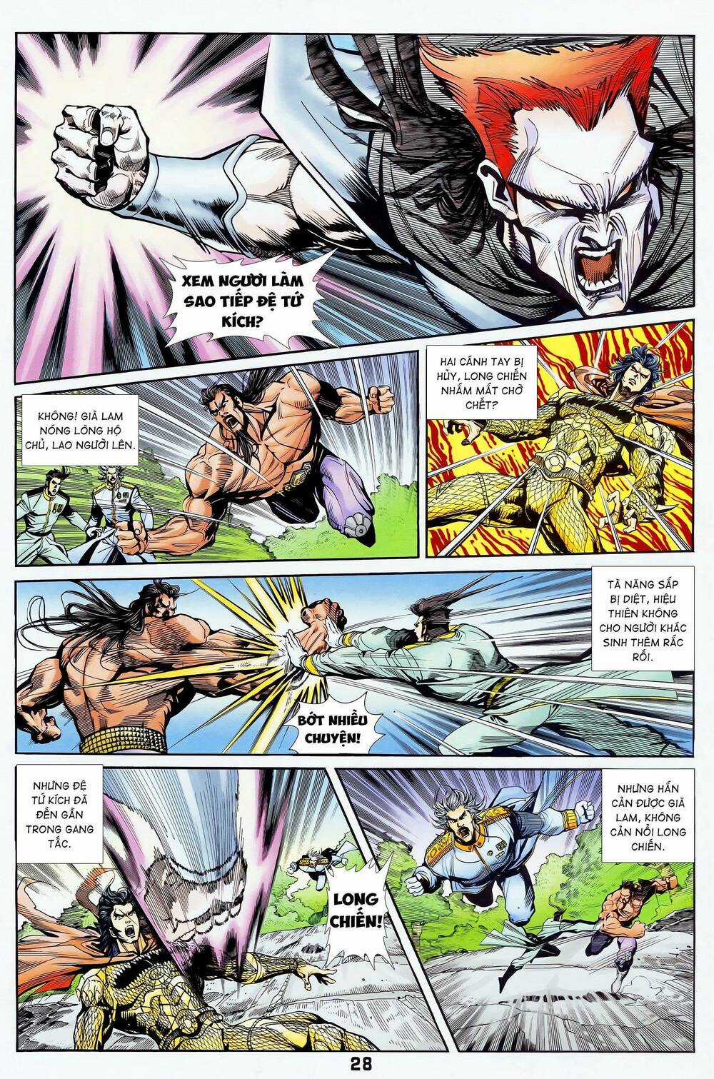 Long Hổ 5 Thế Chapter 351 trang 11