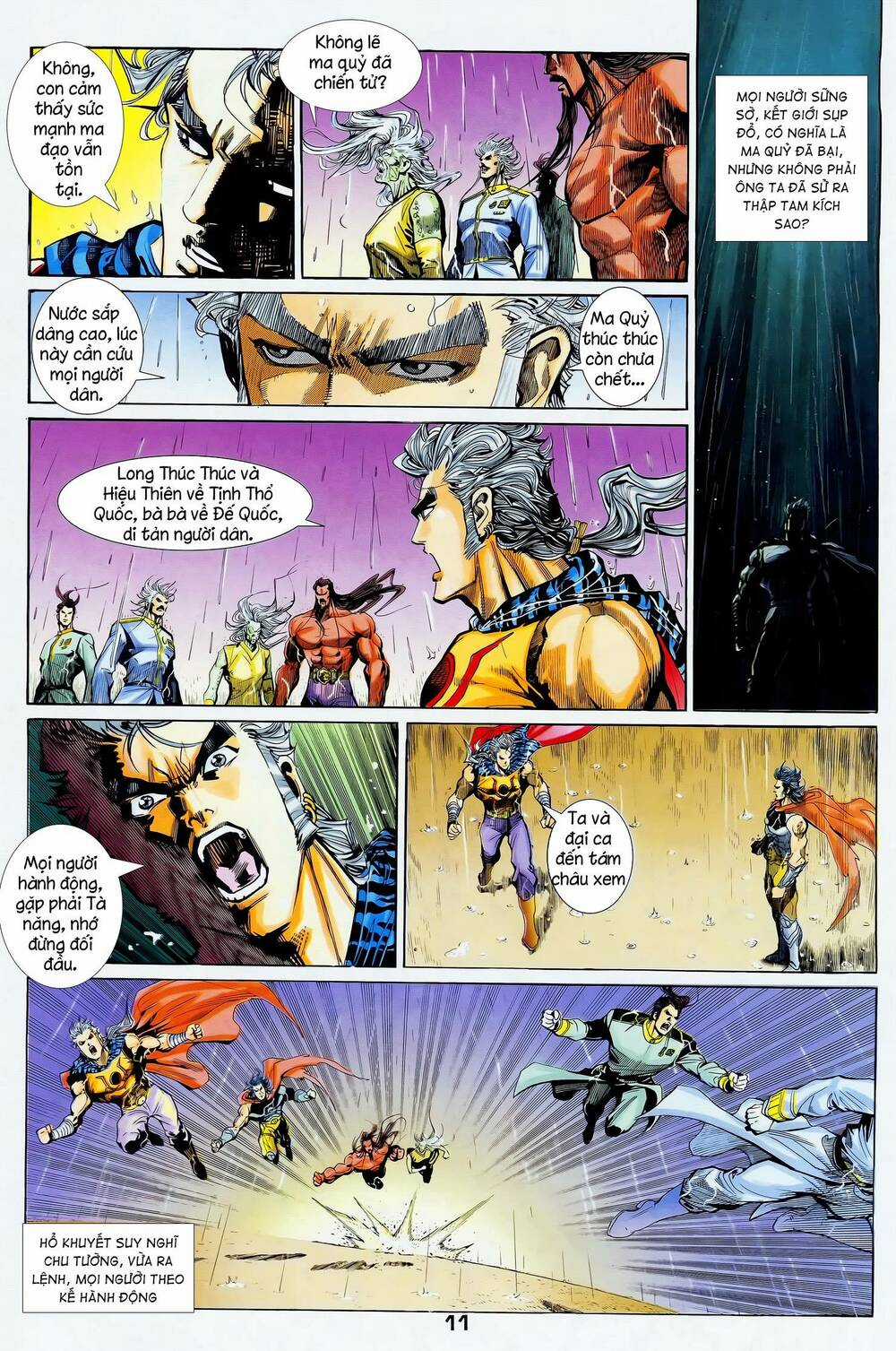 Long Hổ 5 Thế Chapter 354 trang 9