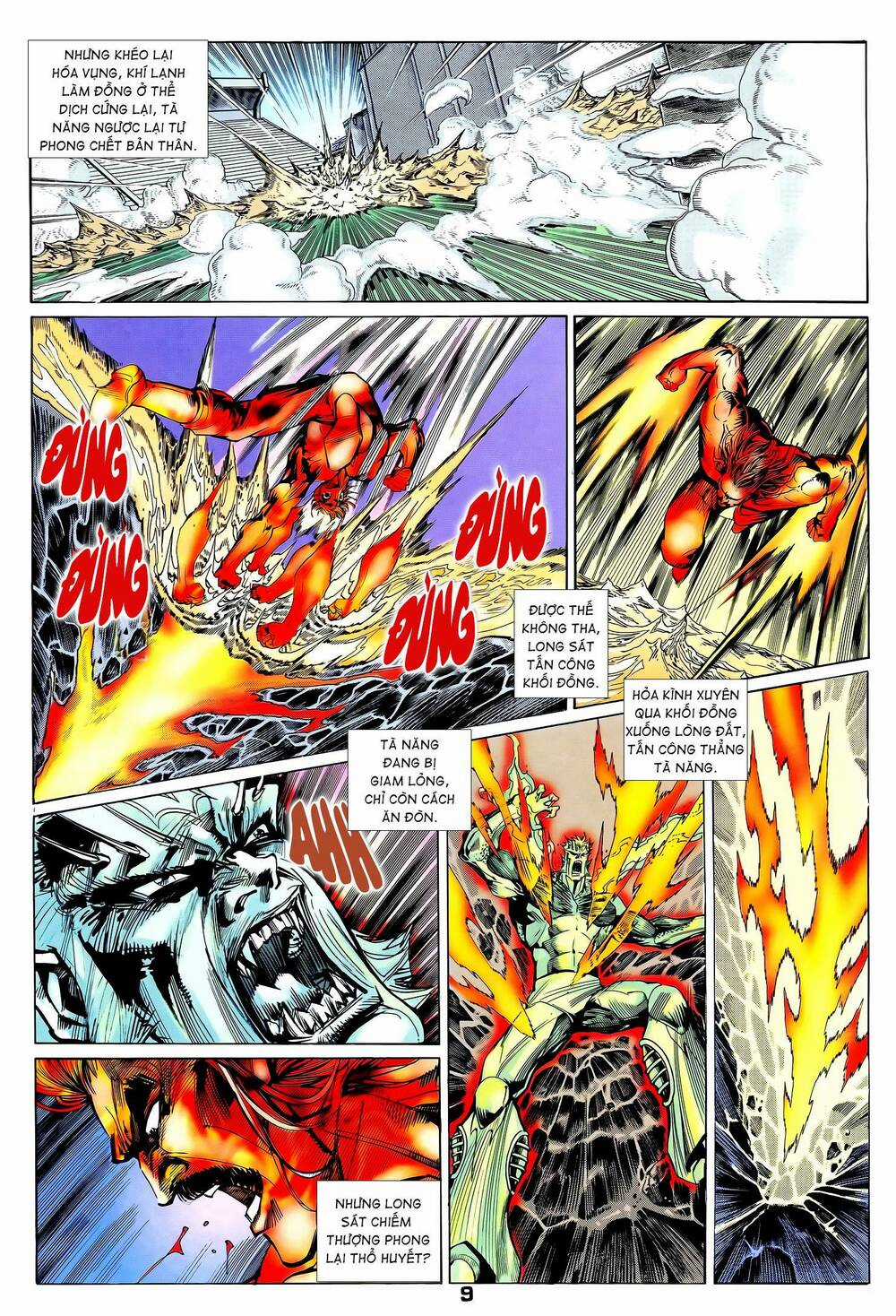 Long Hổ 5 Thế Chapter 357 trang 9