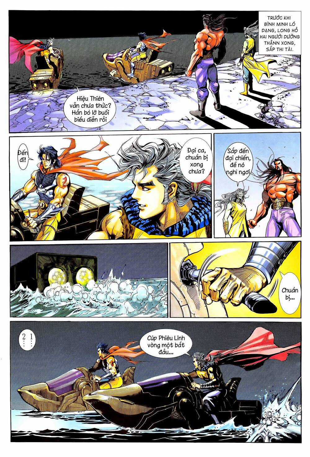 Long Hổ 5 Thế Chapter 359 trang 13