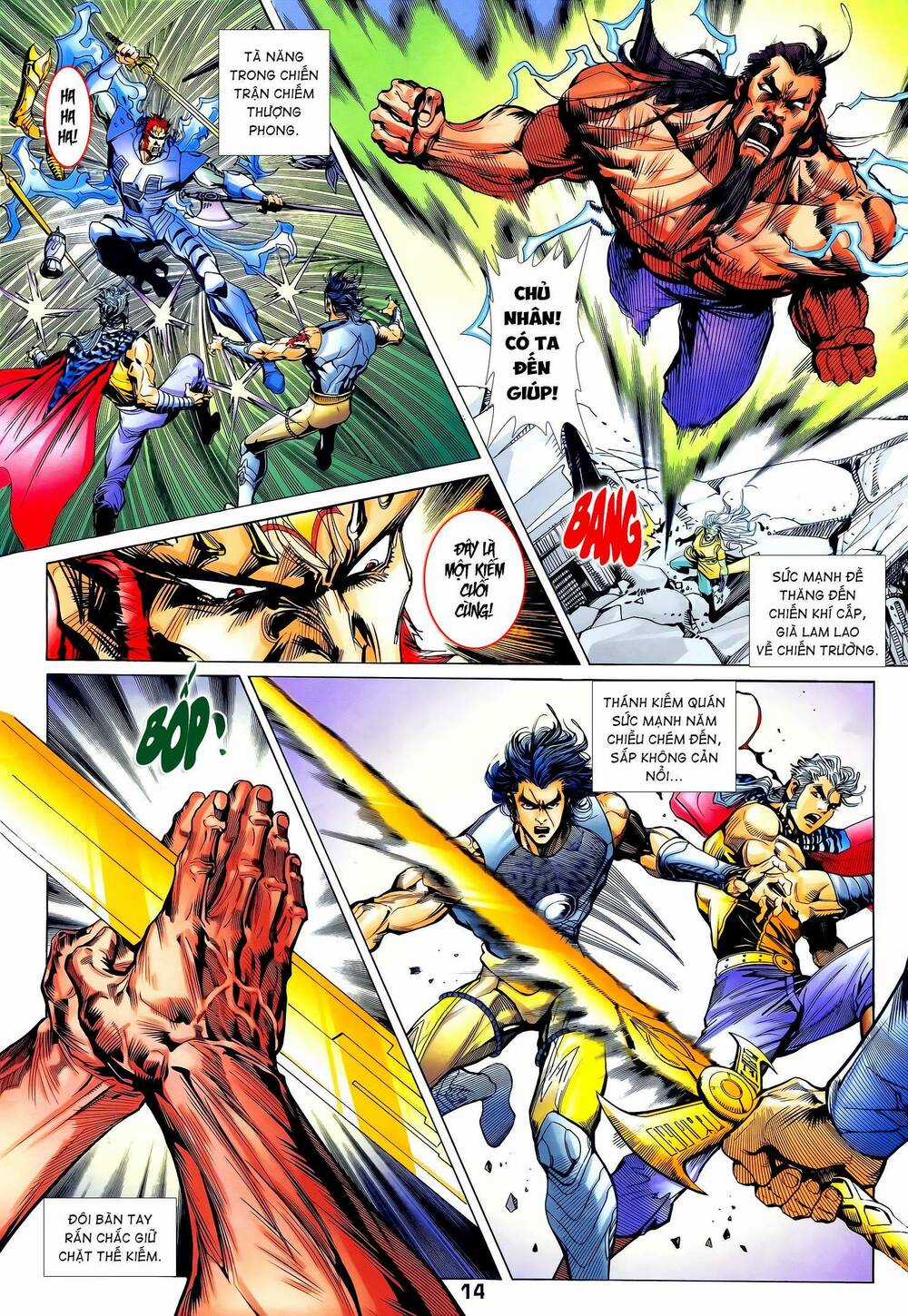 Long Hổ 5 Thế Chapter 365 trang 13