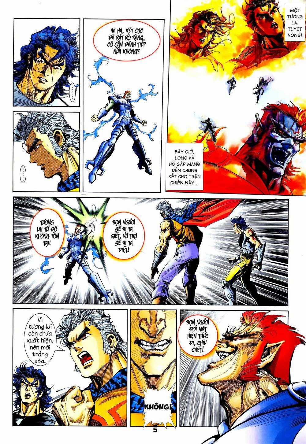 Long Hổ 5 Thế Chapter 367 trang 4