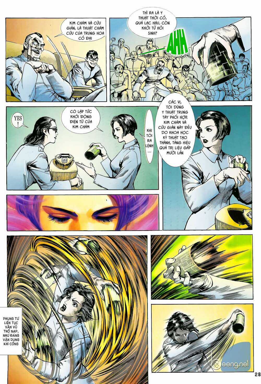 Long Hổ 5 Thế Chapter 7 trang 12