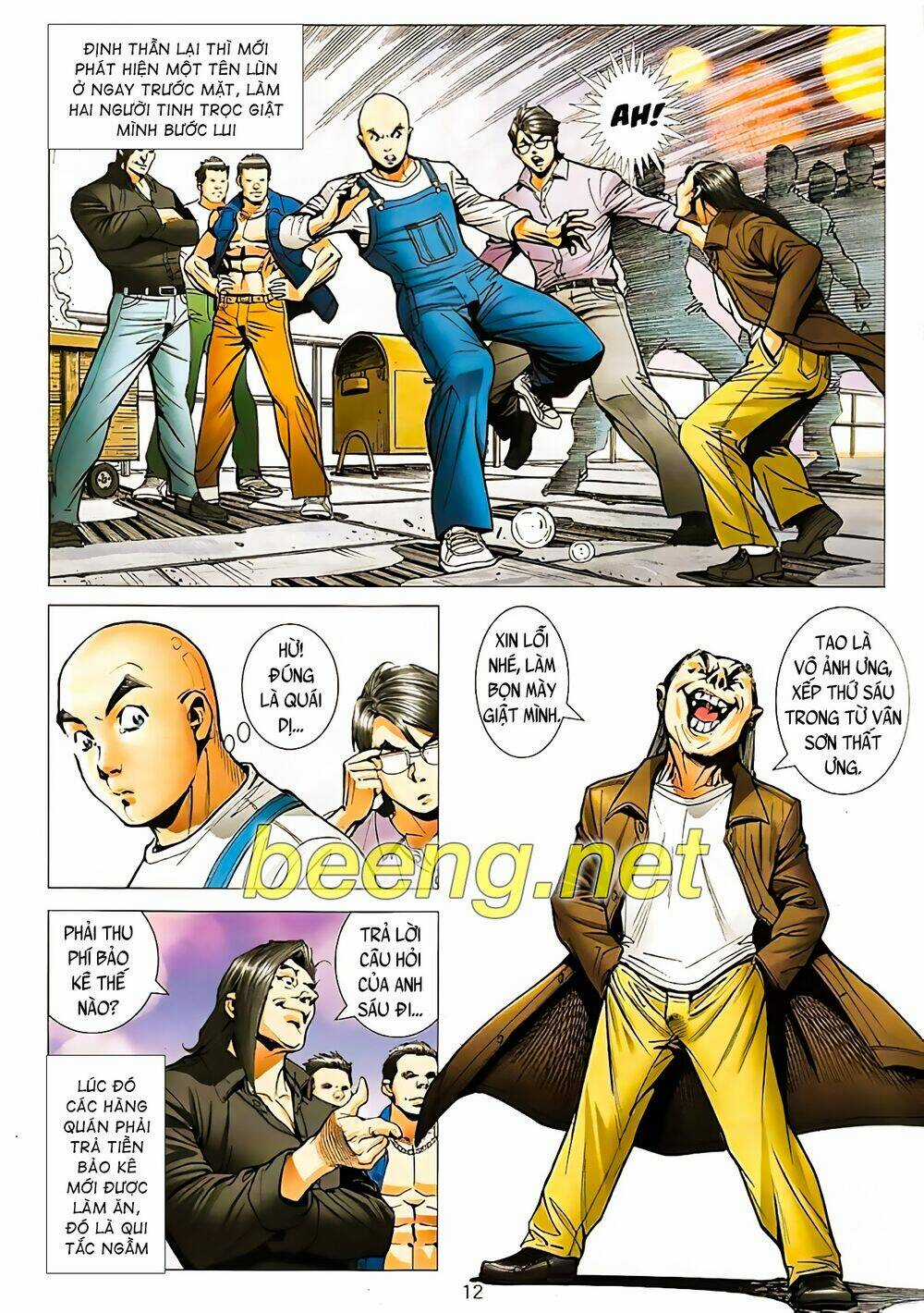 Long Hổ Môn Ngoại Truyện Từ Vân Sơn Thất Ưng Chapter 0.5 trang 8