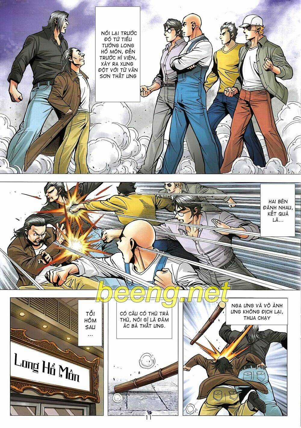 Long Hổ Môn Ngoại Truyện Từ Vân Sơn Thất Ưng Chapter 2 trang 8