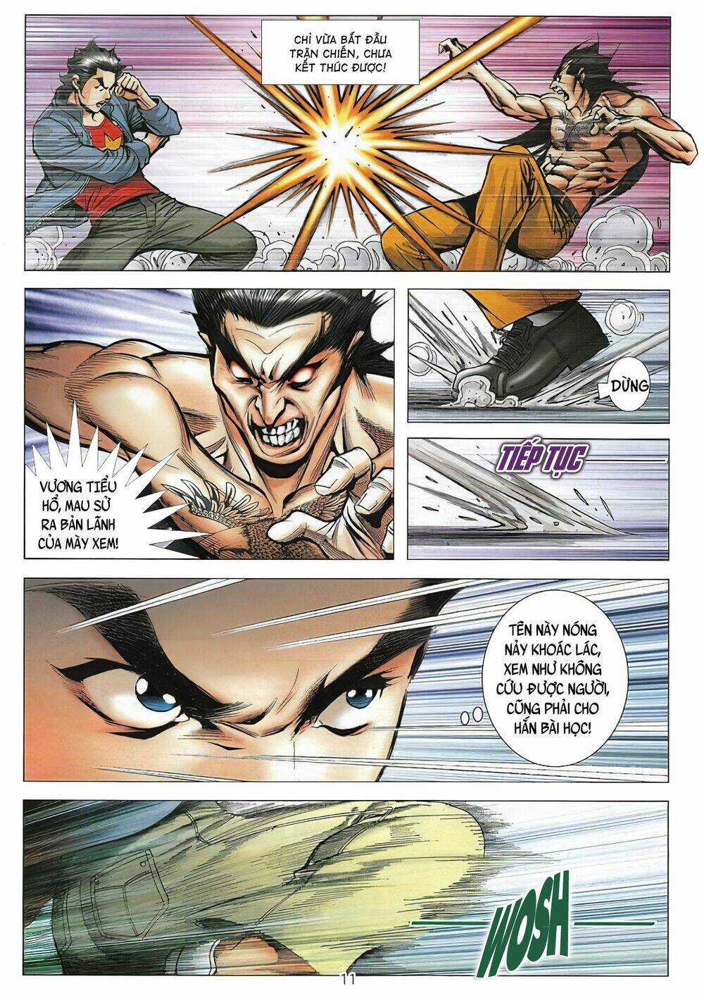 Long Hổ Môn Ngoại Truyện Từ Vân Sơn Thất Ưng Chapter 3 trang 7