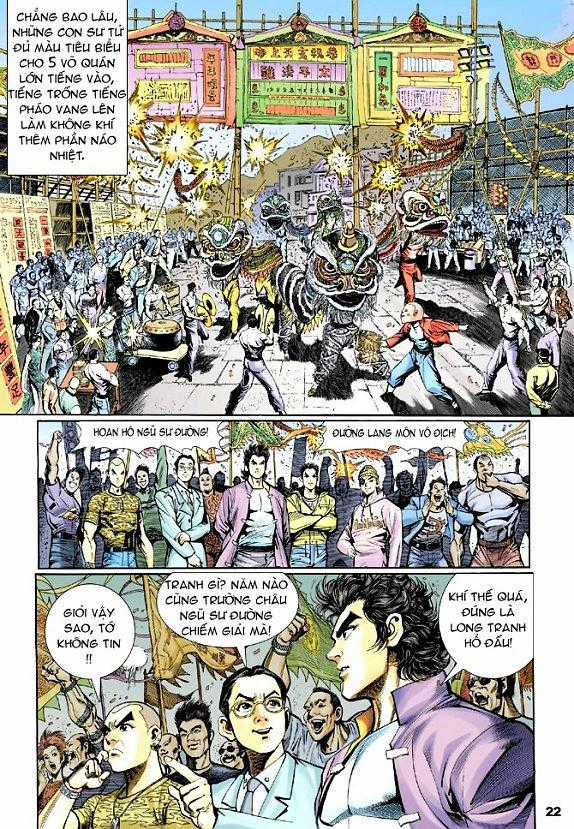 Long Hổ Môn Chapter 1 trang 16