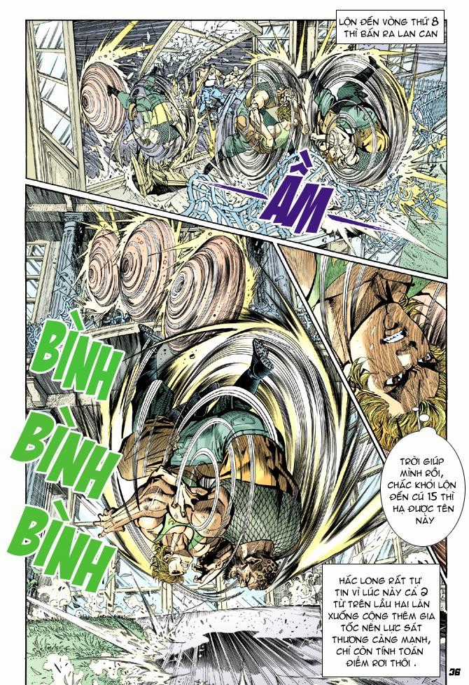 Long Hổ Môn Chapter 11 trang 34