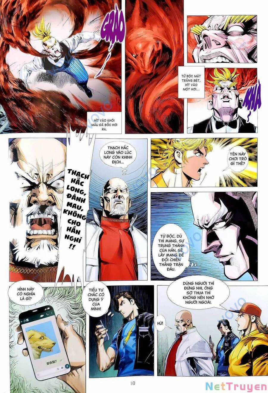 Long Hổ Môn Chapter 1190 trang 10