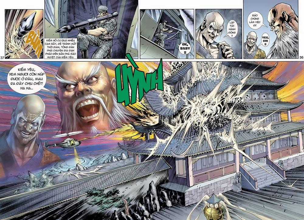 Long Hổ Môn Chapter 149 trang 36