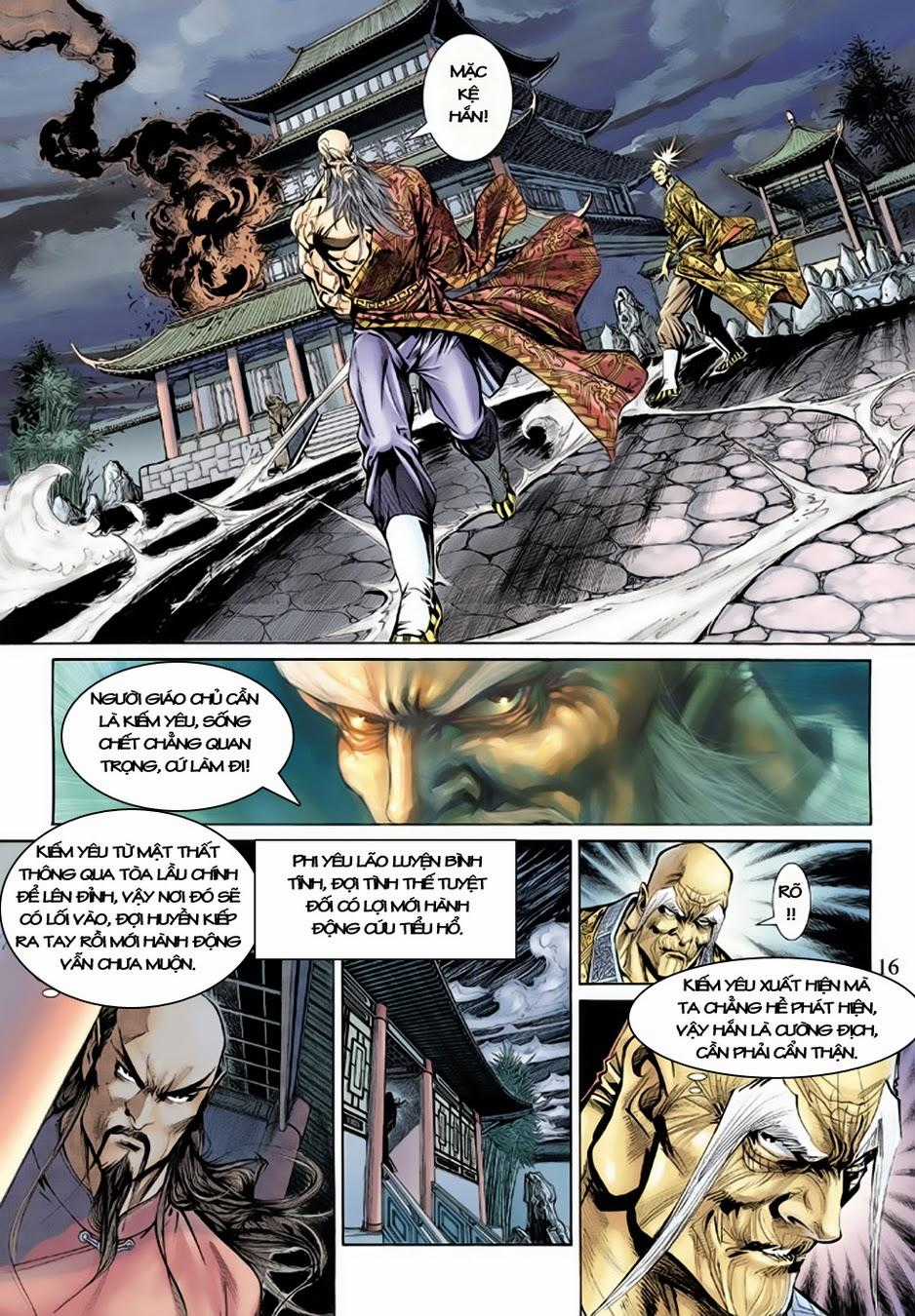 Long Hổ Môn Chapter 150 trang 16