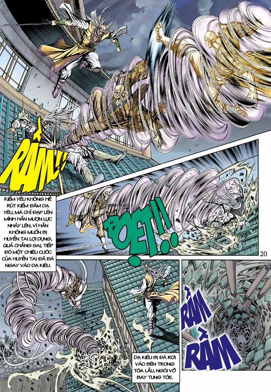 Long Hổ Môn Chapter 150 trang 20