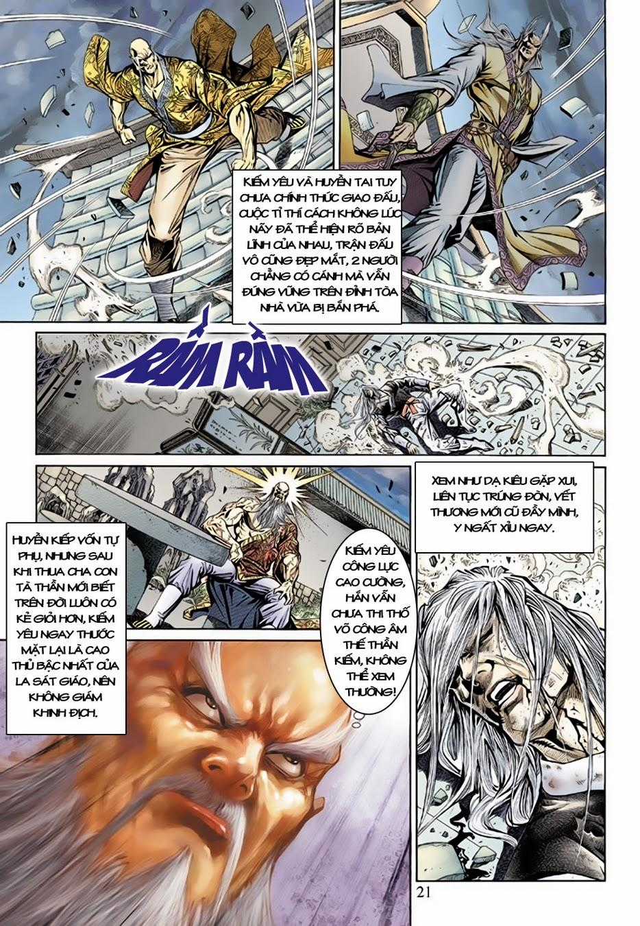 Long Hổ Môn Chapter 150 trang 21