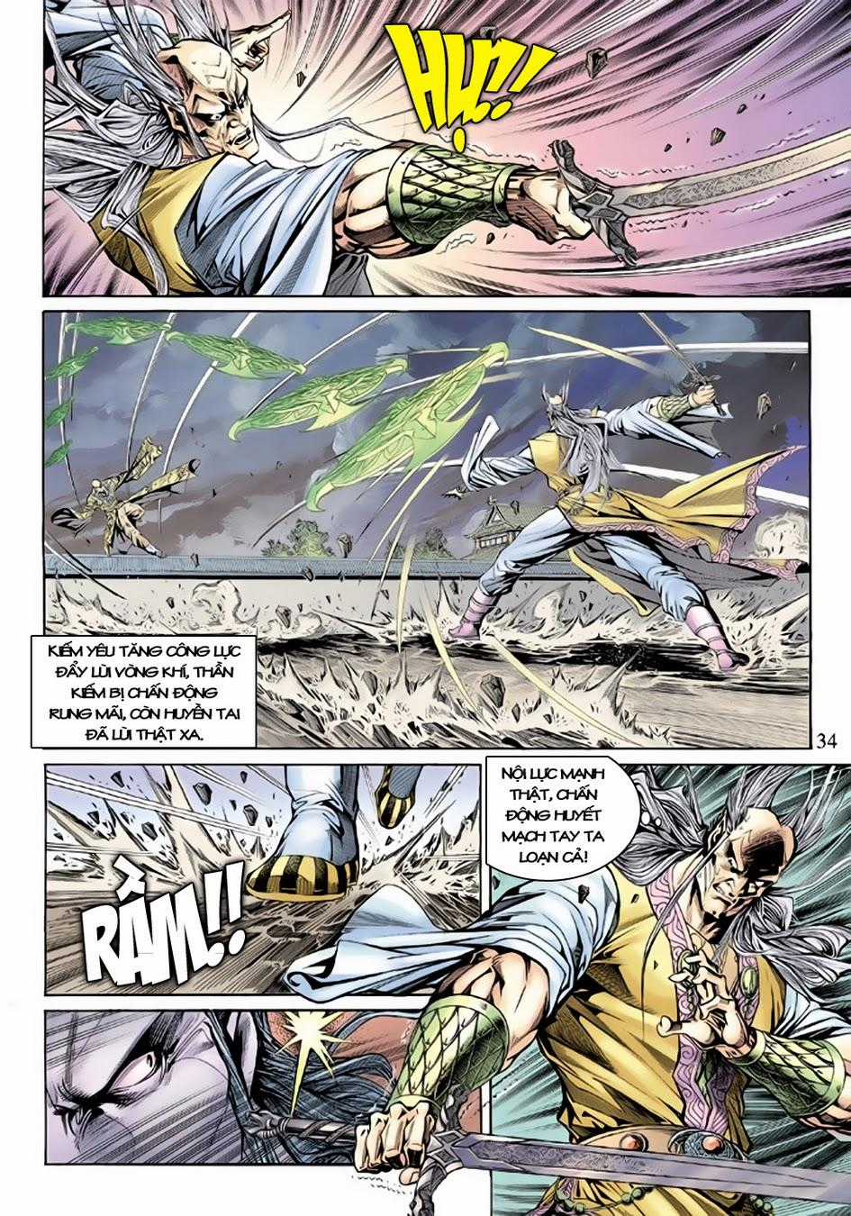 Long Hổ Môn Chapter 150 trang 34