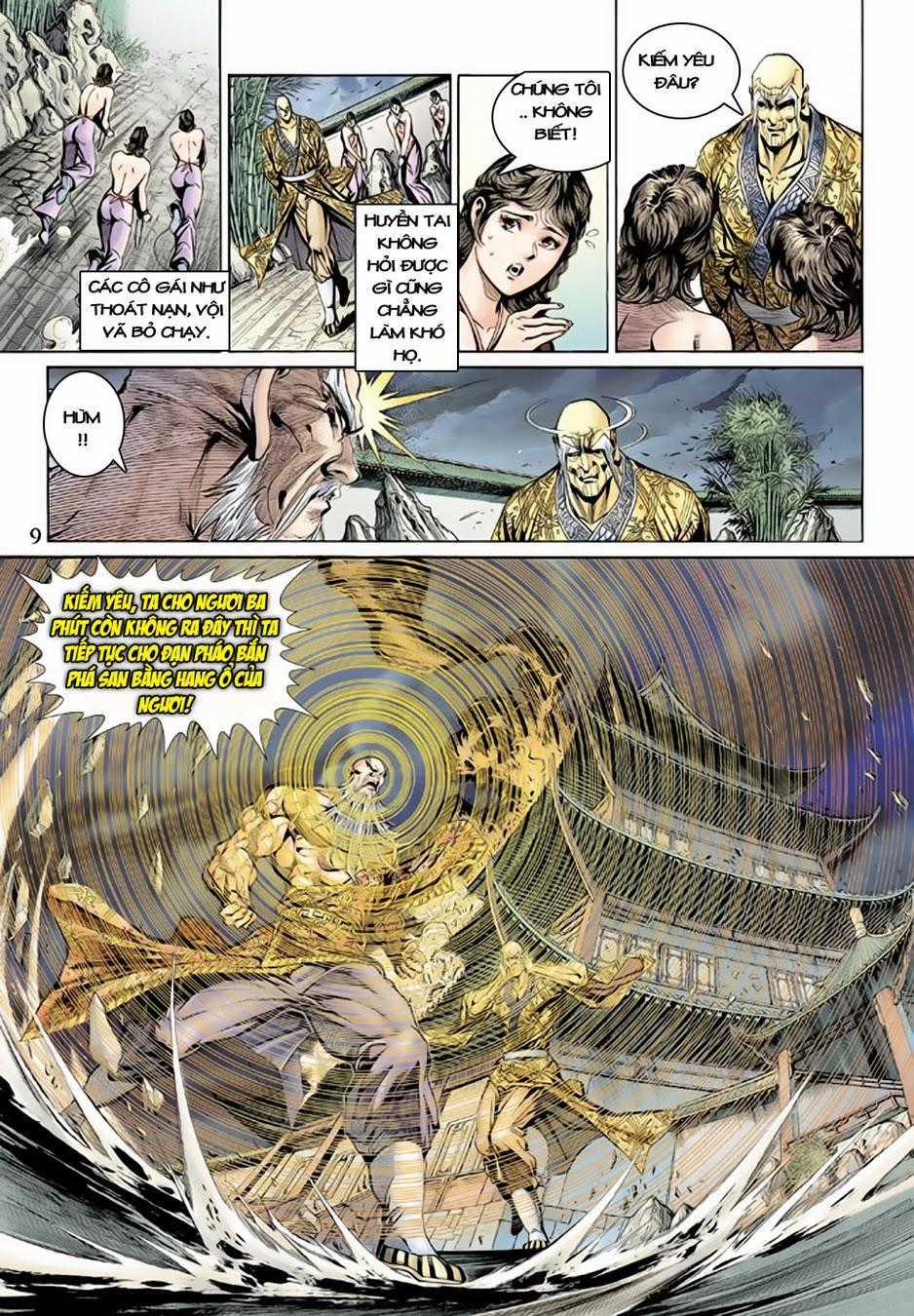 Long Hổ Môn Chapter 150 trang 9