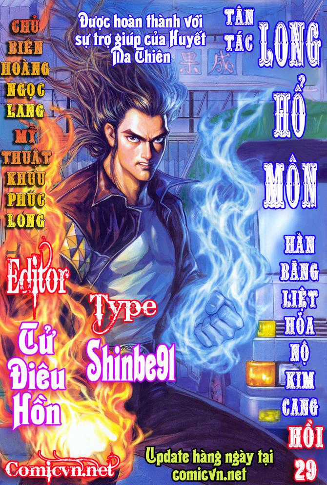 Long Hổ Môn Chapter 29 trang 0