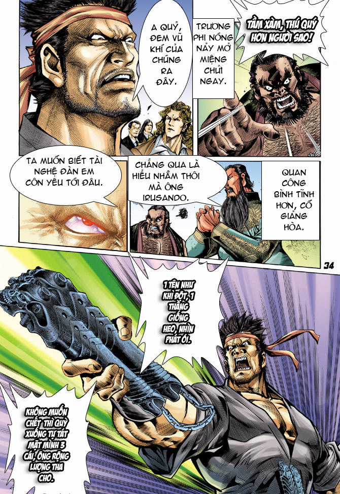 Long Hổ Môn Chapter 30 trang 28
